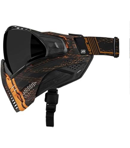 Amazon.co.jp: Push Unite ペイントボール ゴーグル マスク クアッド